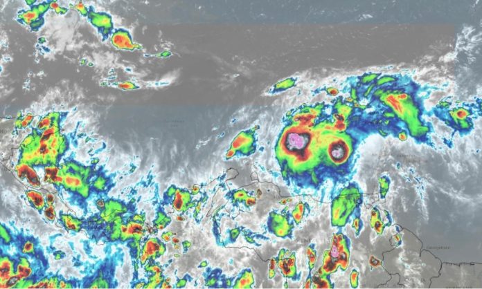 Tormenta tropical Franklin en República Dominicana