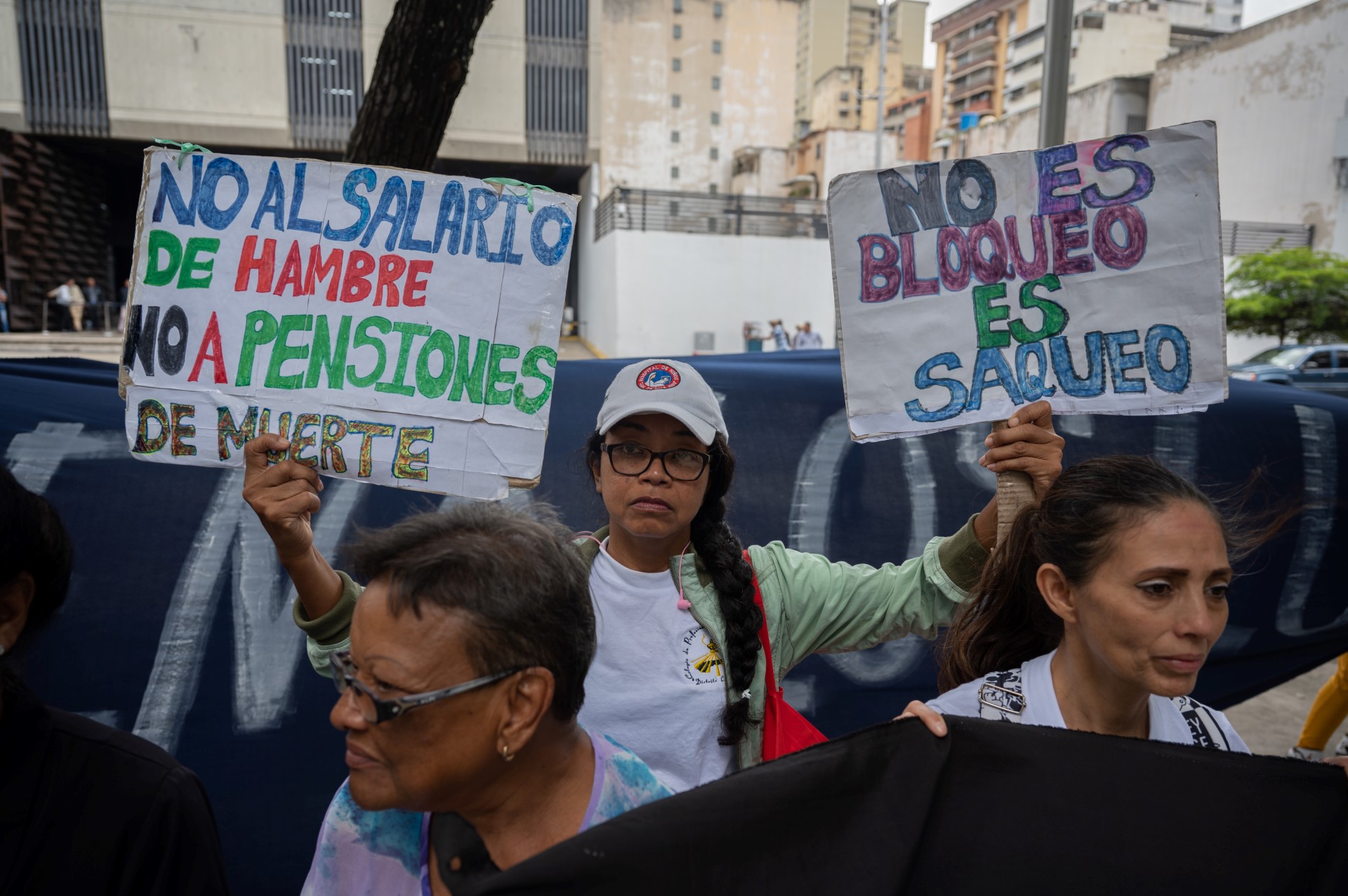 VENEZUELA-POLITICS-UNIONS-RIGHTS-JUSTICE-PROTEST