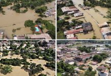 desbordamiento río Bolívar