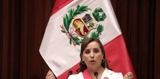 Presidenta de Perú sobre adoptar medidas de Bukele - Boluarte por