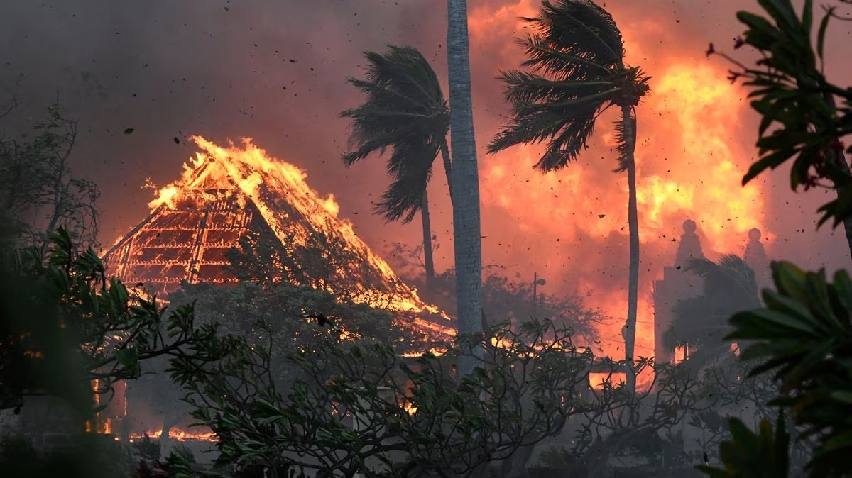 incendios en Hawai