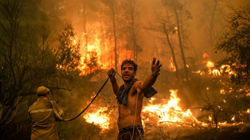 Incendios forestales en Grecia: bomberos han enfrentado más de 200 fuegos en las últimas 48 horas