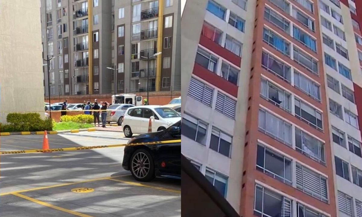 Creen que venezolana que cayó de una ventana durante el temblor en Bogotá sufrió ataque de pánico