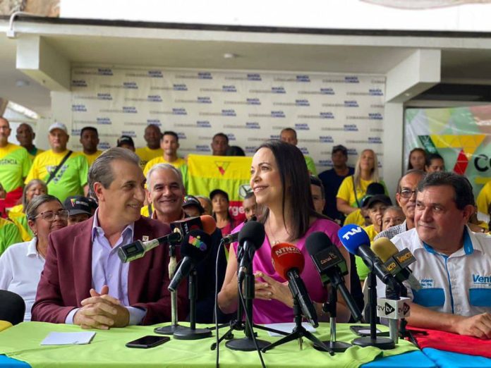 Convergencia apoyó candidatura de María Corina Machado para Primaria de oposición