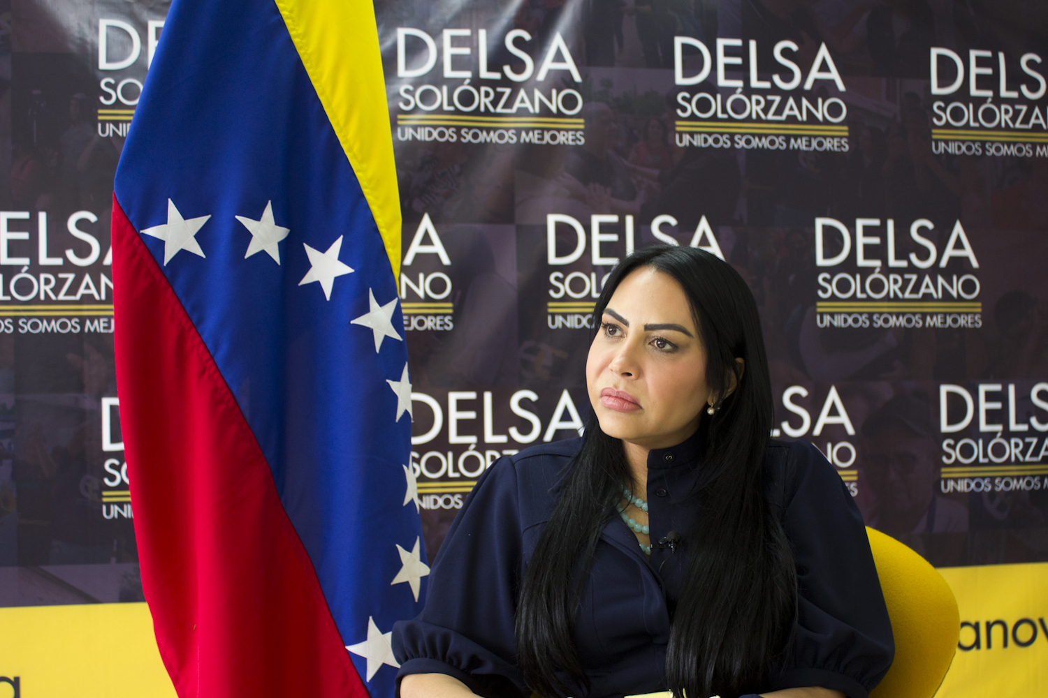 Delsa Solórzano: “Mi objetivo no es montarme yo, es derrotar a Nicolás Maduro”