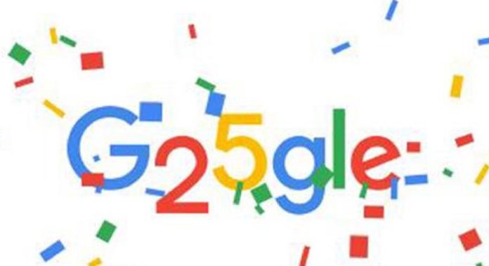 Google Celebra Sus 25 Años De Trayectoria Con Un Doodle