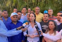 María Corina Machado represión y hostigamiento en Monagas