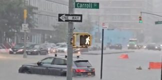 Inundaciones en Nueva York causan alerta lluvias