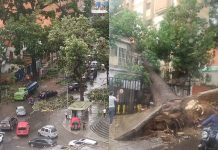 fuertes lluvias en Caracas