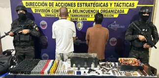 Detenidos dos hombres en Lara por fabricar armas, munición y artefactos artesanales
