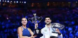 Novak Djokovic y Aryna Sabalenka