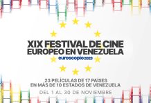 El Festival de Cine Europeo estará presente en 13 estados de Venezuela con 23 películas