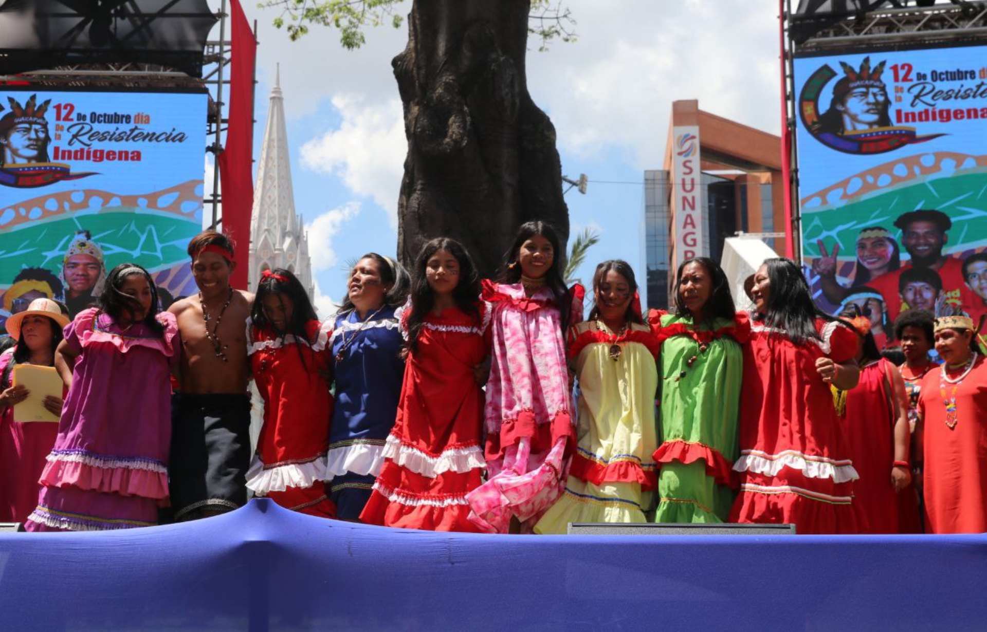 Indígenas Venezolanos Celebraron El 12 De Octubre Llamando A La Defensa 1268