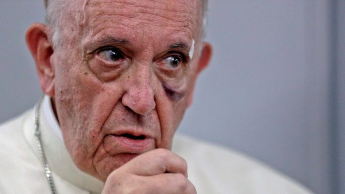 papa paz Papa rehenes Papa Francisco