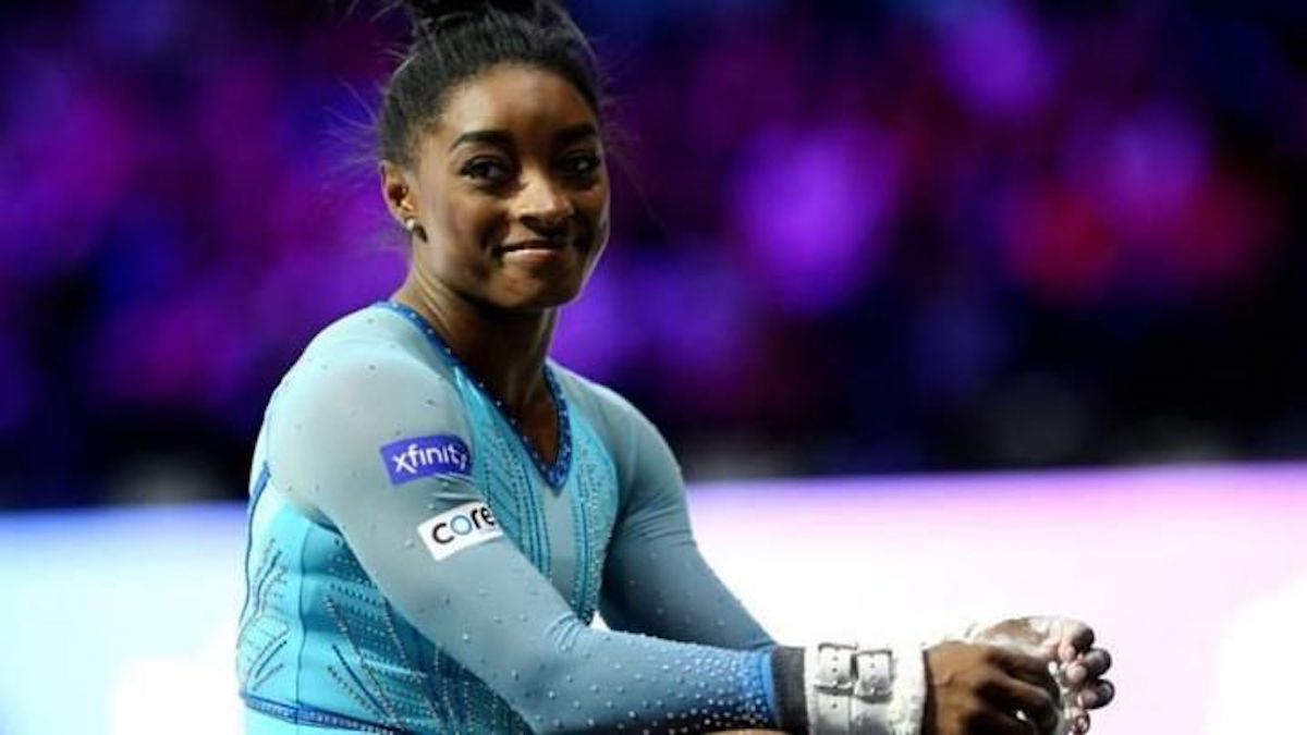 Simone Biles: la gimnasta estadounidense es la primera mujer en conseguir el salto más difícil en una competencia mundial