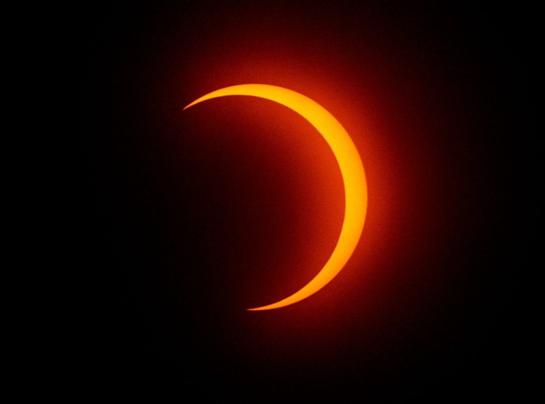 eclipse anillo de fuego solar