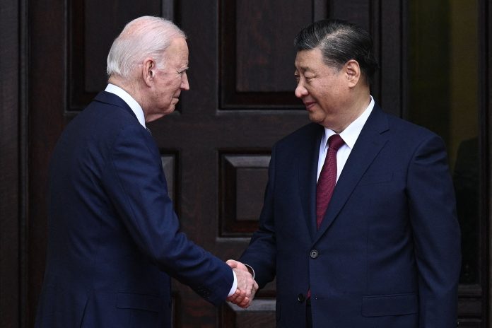 Joe Biden Xi Jinping,