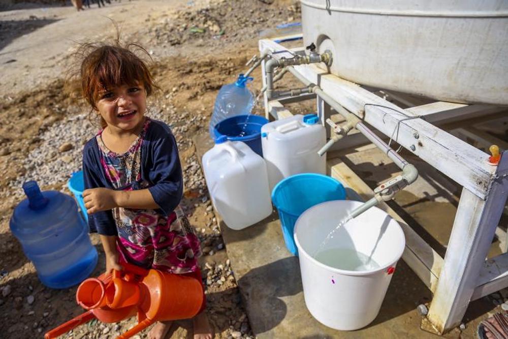 Uno de cada tres niños en el mundo afectado por escasez de agua