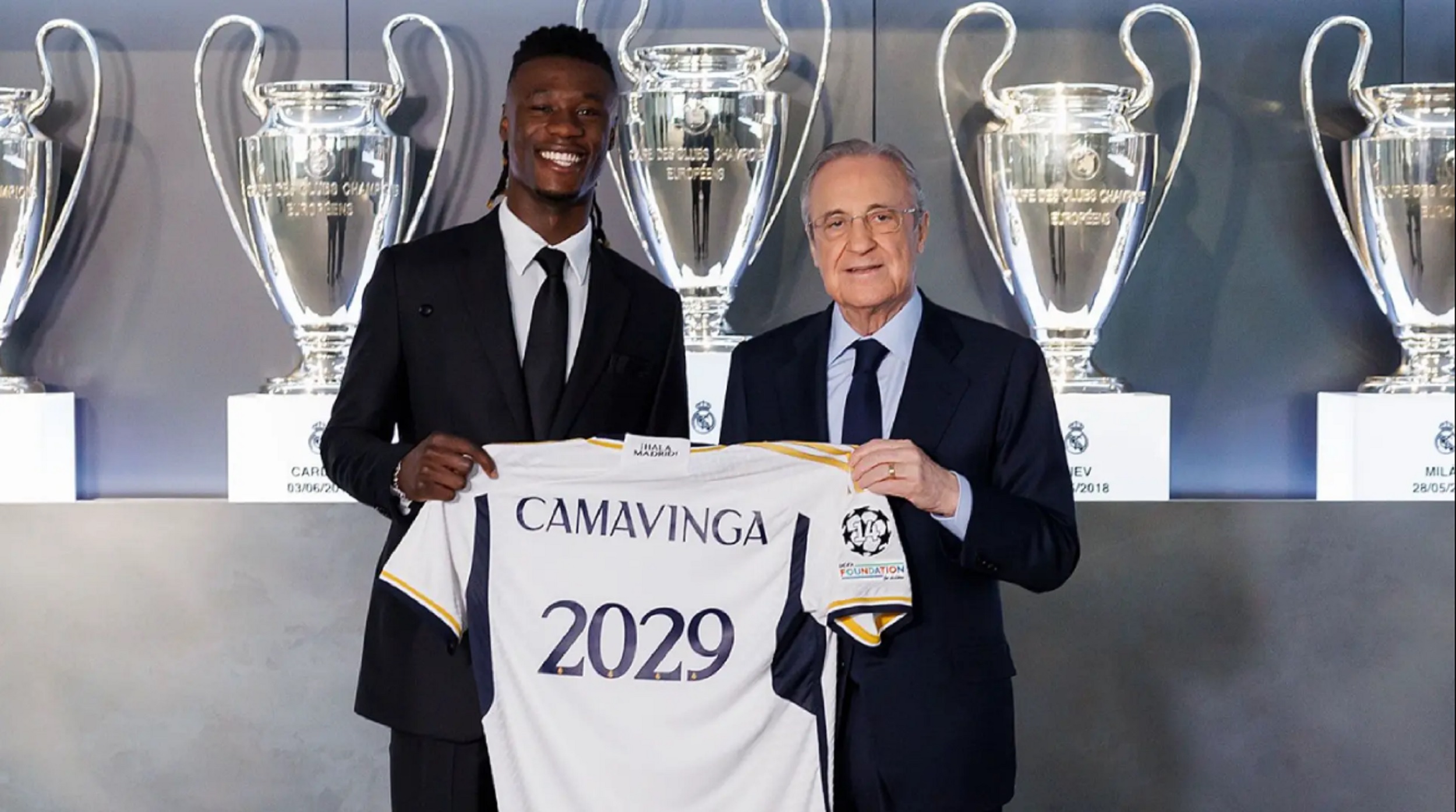 Camavinga se queda en el Real Madrid hasta 2029