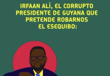 caricatura Esequibo