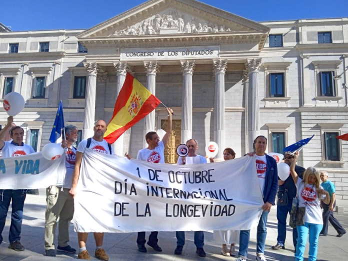 Madrid Marcha Día Internacional Longevidad