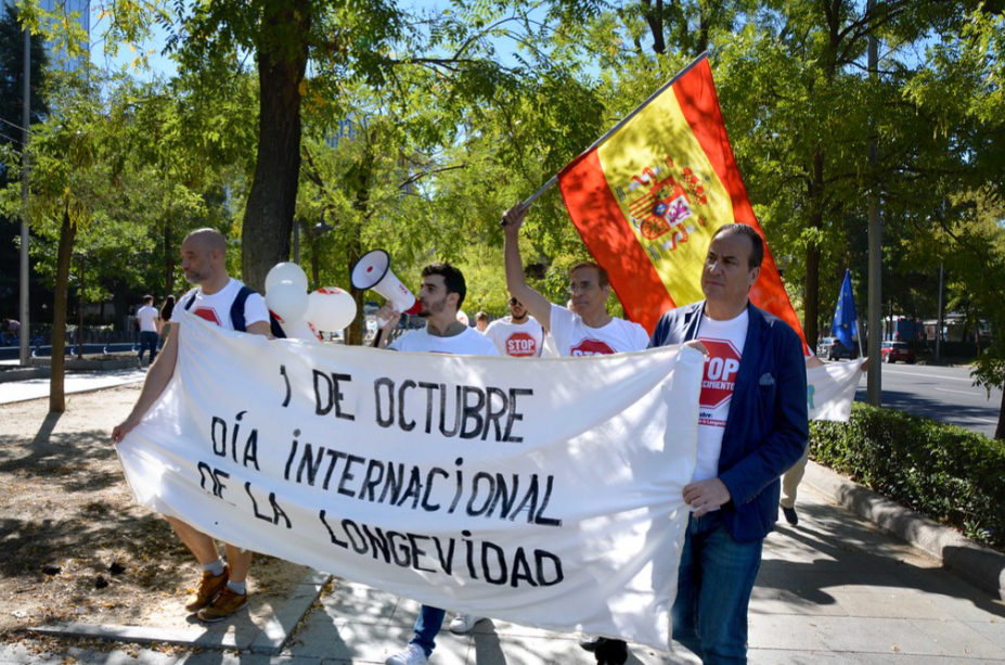Madrid Marcha Día Internacional Longevidad