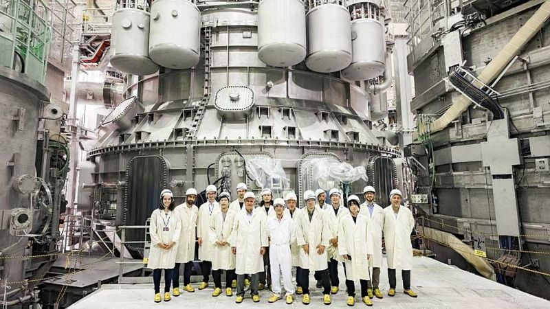 Cómo es la planta experimental de fusión nuclear más potente del mundo inaugurada en Japón