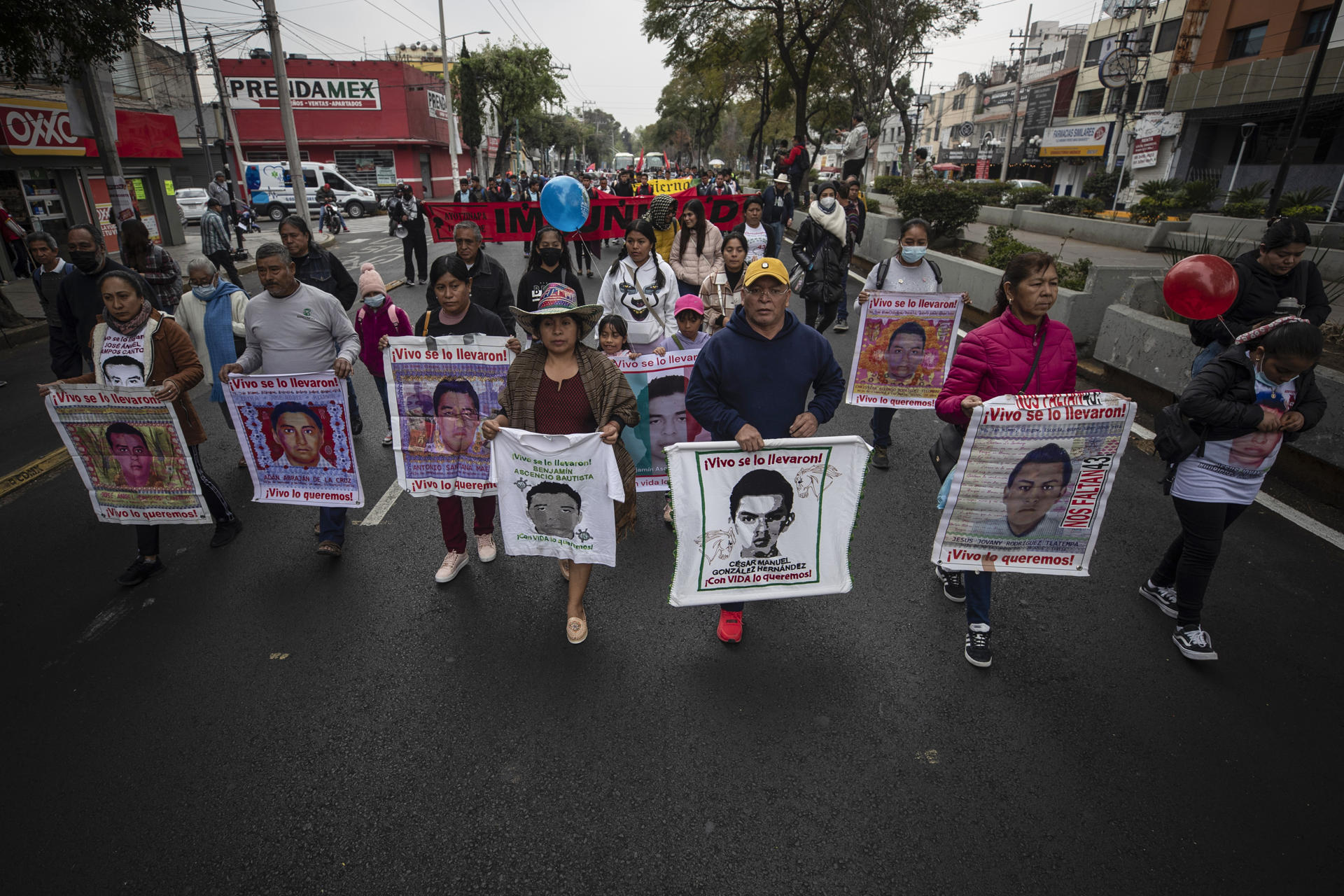 Familias de Ayotzinapa 