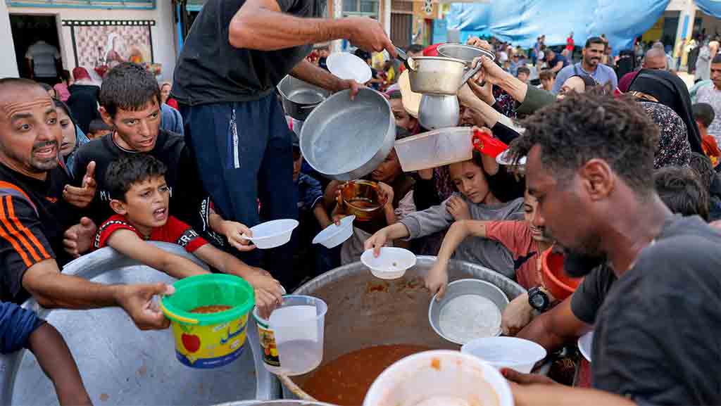 Mitad de Gaza se muere de hambre y 9 de cada 10 personas no come suficiente, según la ONU