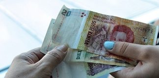Argentina billetes comerciual
