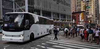 Buses NY Migrantes