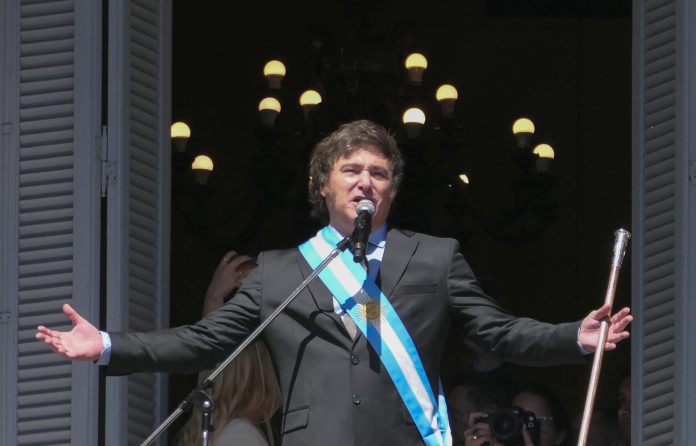 Latinoamérica rompió con la izquierda en 2023 Milei, presidente de Argentina - Milei con