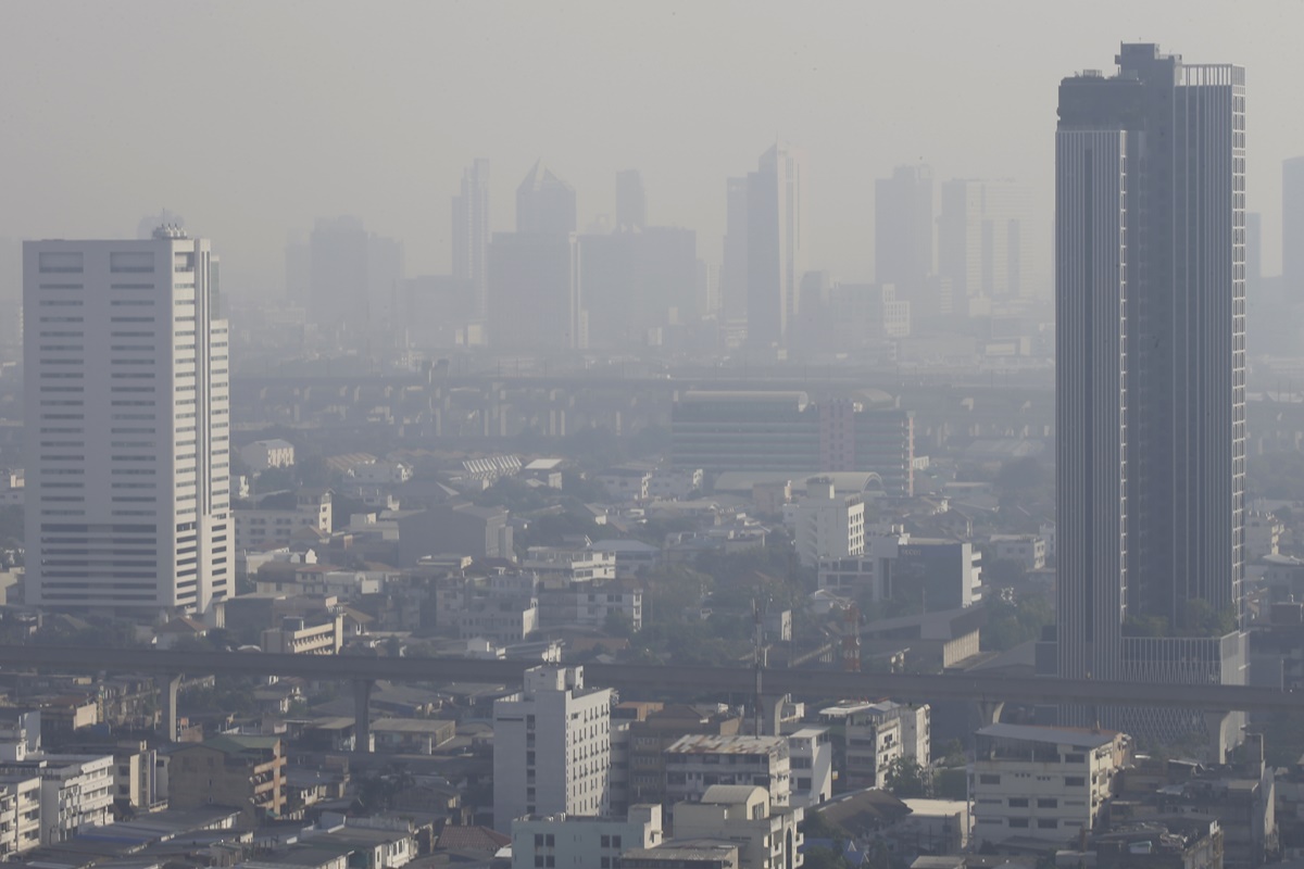 Alertan de los insalubres niveles de contaminación en Bangkok