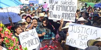 feminicidio Bolivia