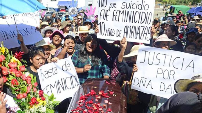 feminicidio Bolivia