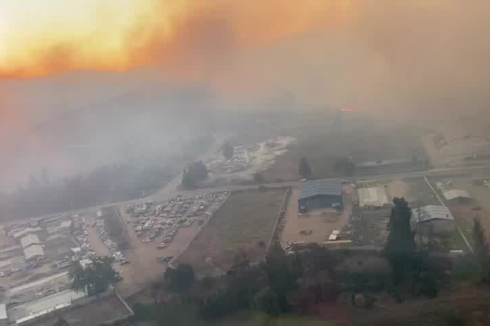 Incendios en Chile calcinaron 800 hectáreas calcinadas y 7 heridos