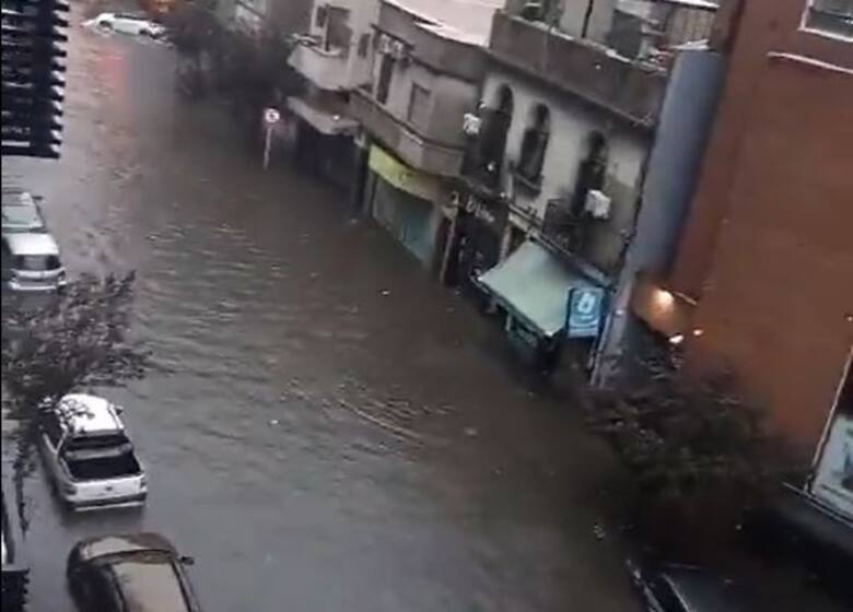 Inundaciones en Montevideo 