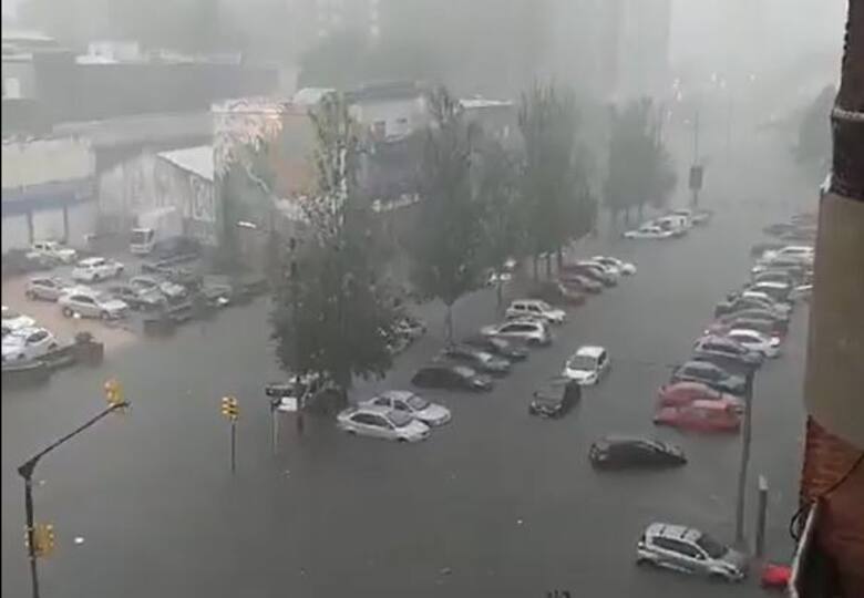 Inundaciones en Montevideo 