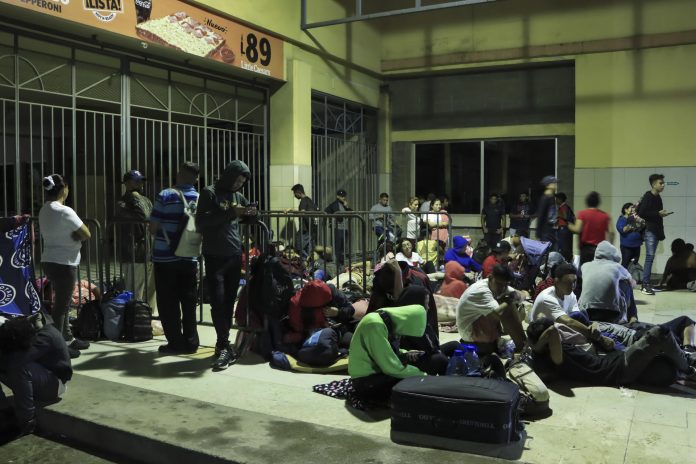 migrantes venezolanos caravana