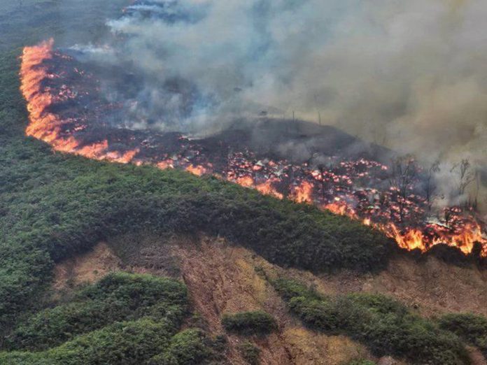 Colombia incendios y sequías