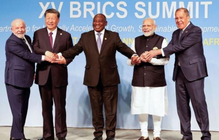 La última reunión de los BRICS en agosto en Johannesburgo trajo muchos cambios al bloque. Getty Images