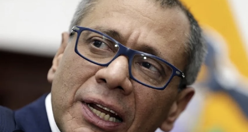 Dictan prisión preventiva a exvicepresidente Jorge Glas, acogido en la Embajada de México