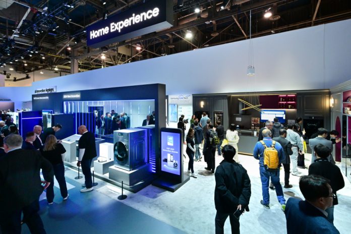Samsung stand CES 2024