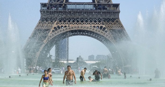 Francia año más cálido