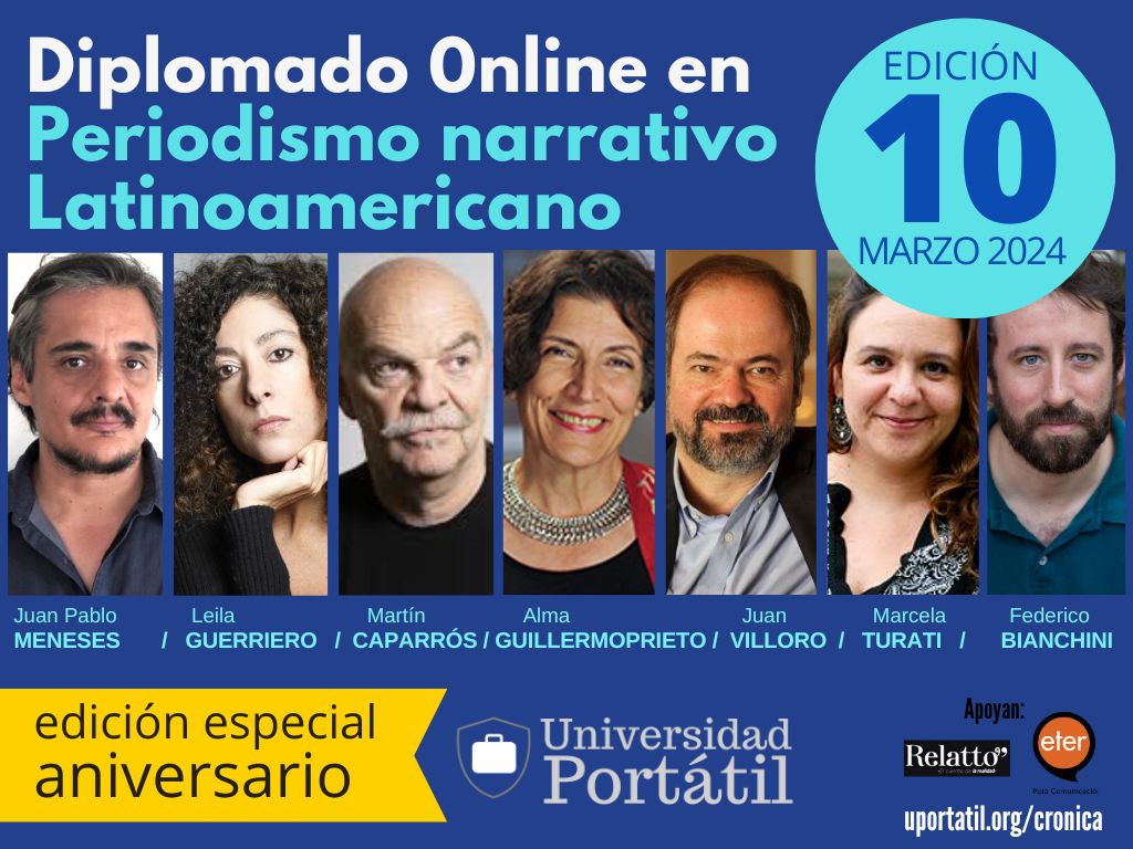 Anuncian La Décima Edición Del Primer Diplomado Online En Periodismo Narrativo 4652