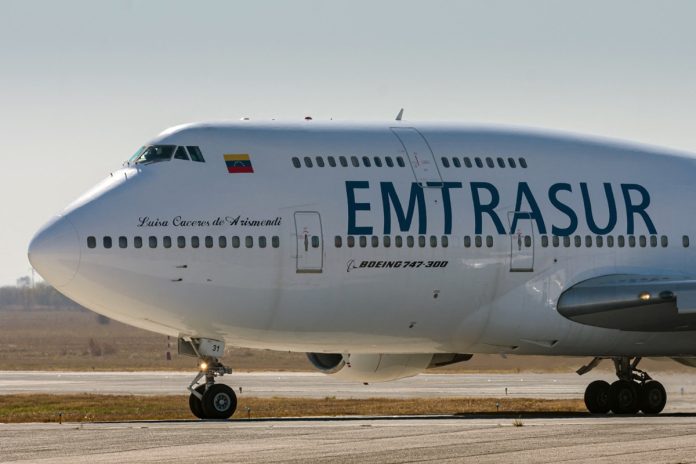 Justicia argentina ordenó el decomiso de avión de Emtrasur solicitado por EE.UU. - OACI Venezuela