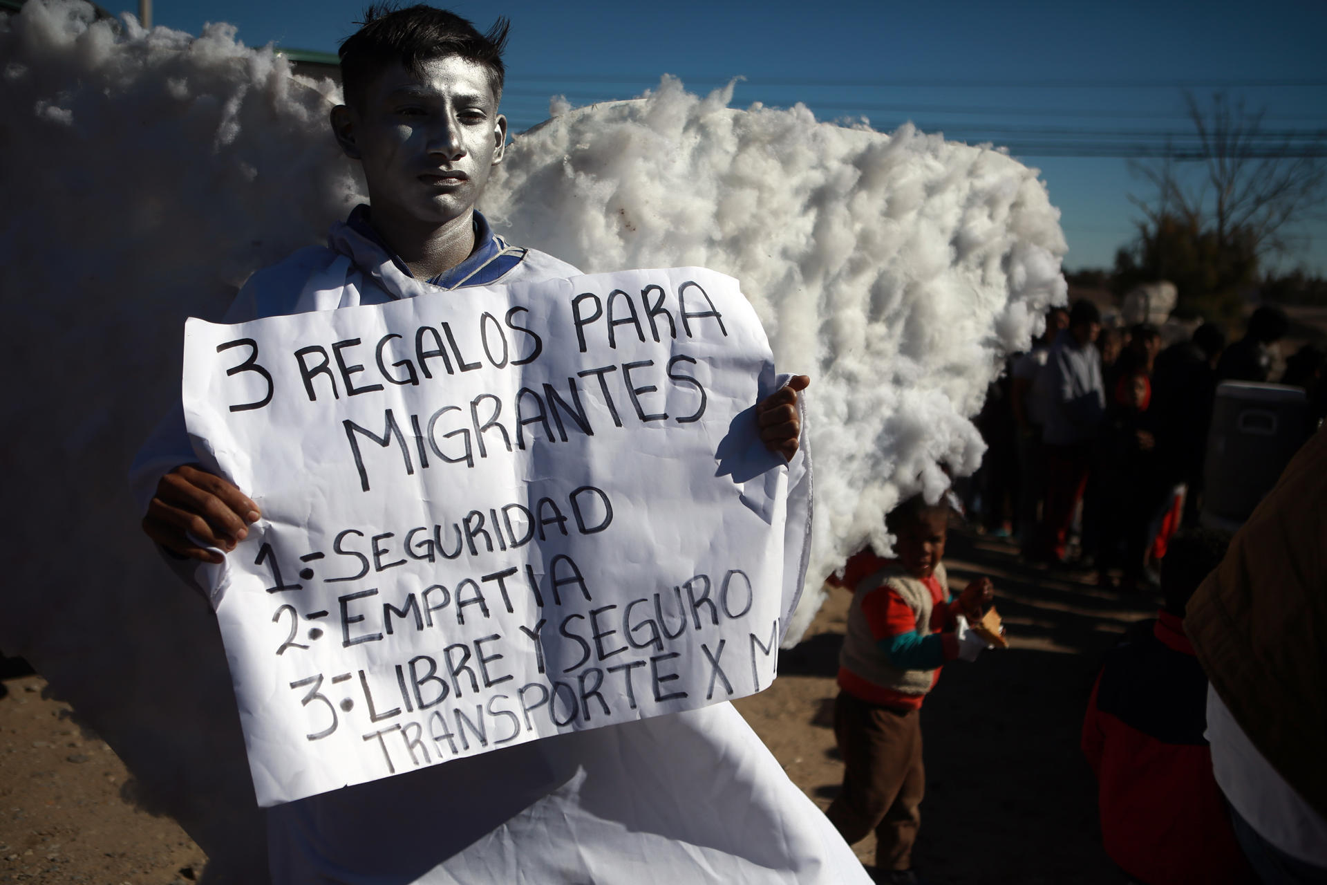 Seguridad, empatía y transporte, regalos de Día de Reyes que piden migrantes en México