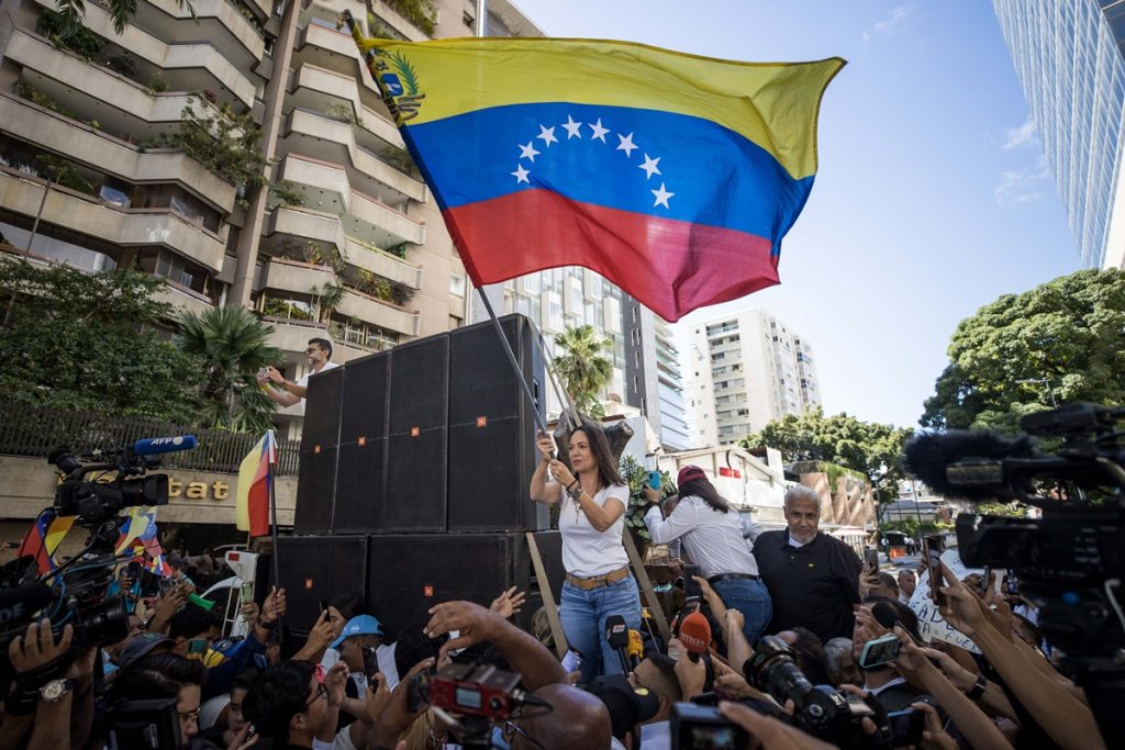 María Corina Machado presentó la Gran Alianza Nacional: "Venezuela obligará a Maduro a medirse"