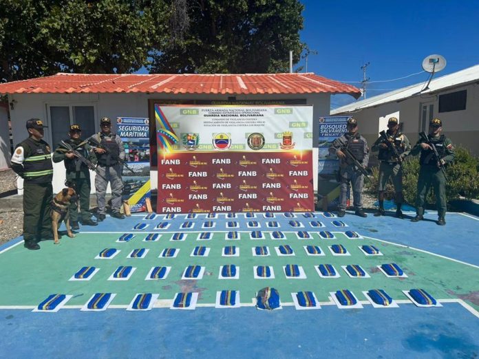 Militares encontraron más de 34 kilos de marihuana en el archipiélago Los Roques