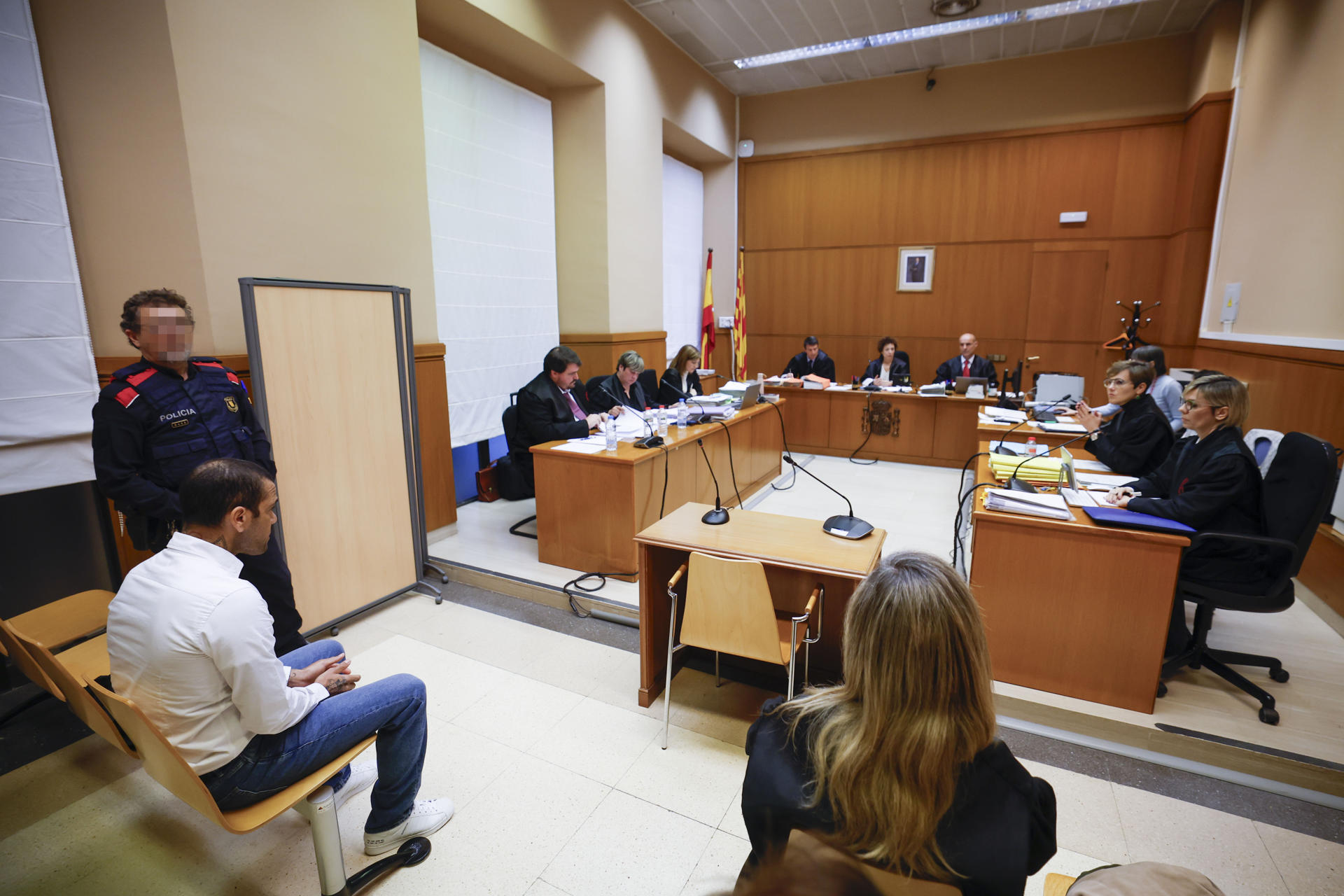 Comienza en la Audiencia de Barcelona el juicio contra Dani Alves por agresión sexual